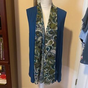 QVC LOGO Lori Goldstein Cardigan with Pockets